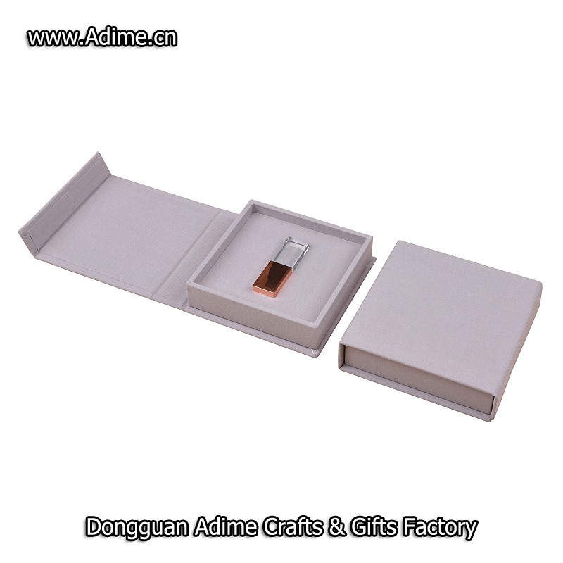 Crystal Glass USB flash drive Stick Box