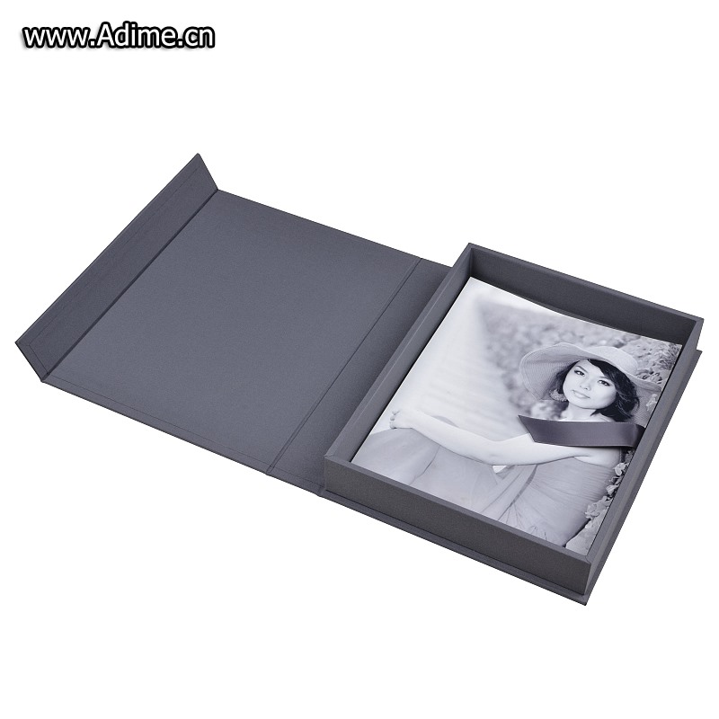linen photo packaging Gift Box