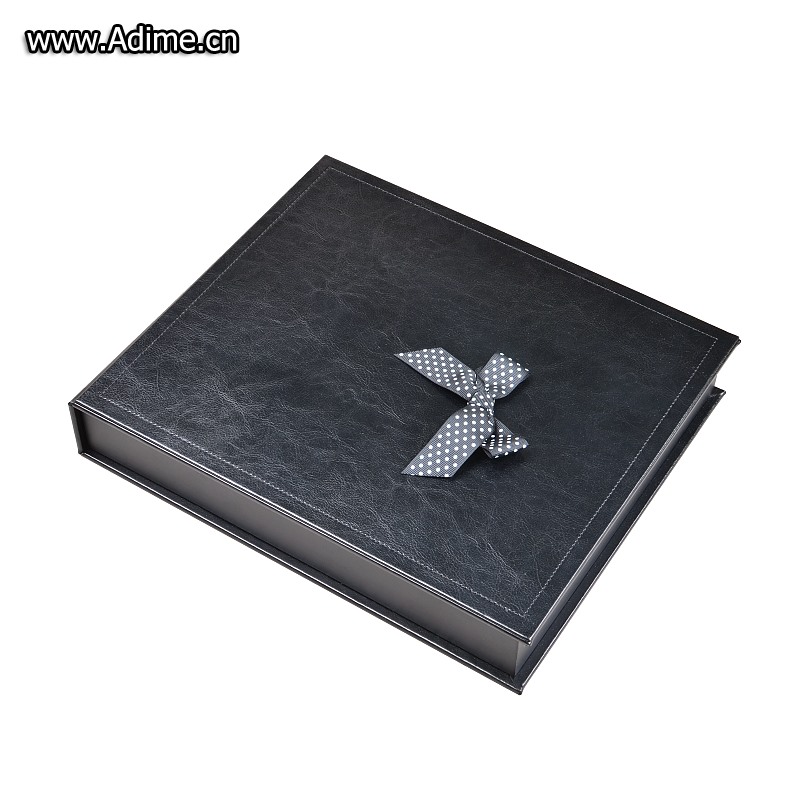 leather Wood Wedding Album Packaging Box