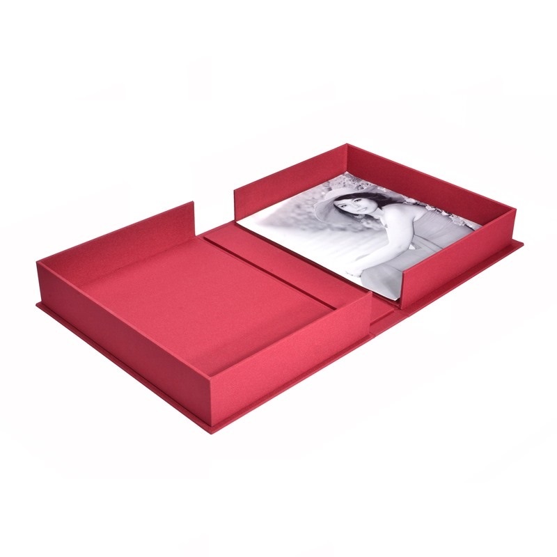 Linen Photo Book Album Packaging Box