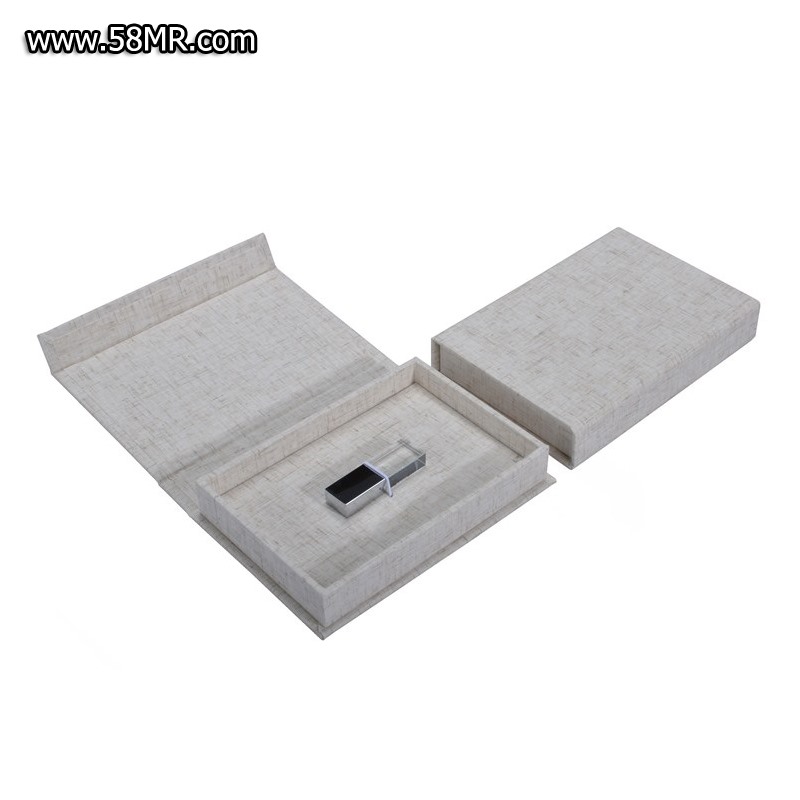 Linen USB Packaging Case wedding