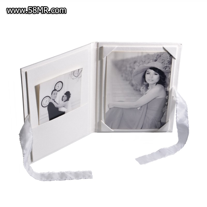 linen photo frame folio