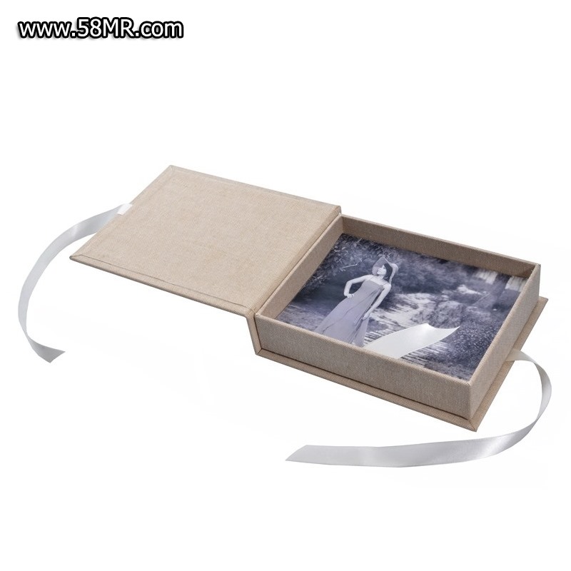 linen <a href=http://www.adime.cn/en/products/USB-Photo-DVD-Packaging.html target='_blank'>USB Photo DVD Packaging</a> case