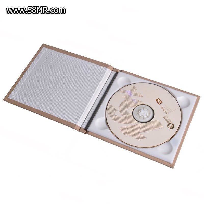 book cloth dvd cd case