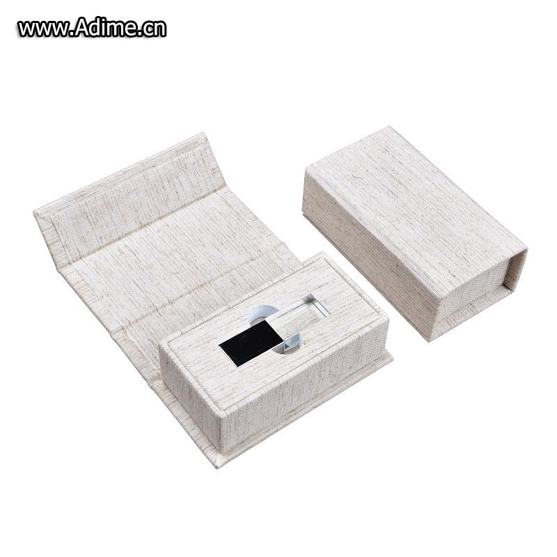 Linen USB Gift Box Wedding