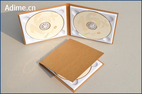 Kraft Double CD DVD Case