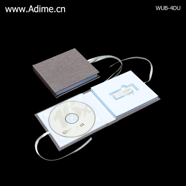 Linen CD USB Case