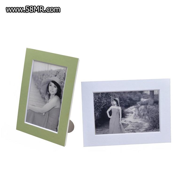 Matted Cardboard Photo Frame