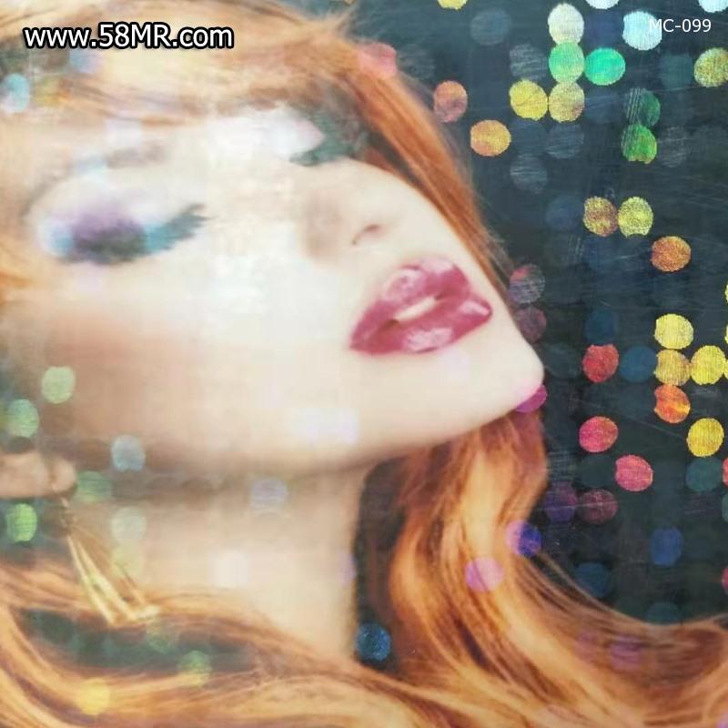 Colorful Bead Holographic Film