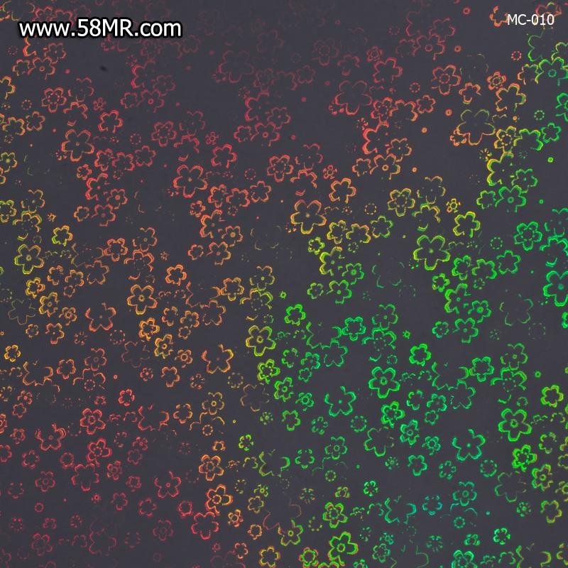 Magic Flower  Holographic Film 