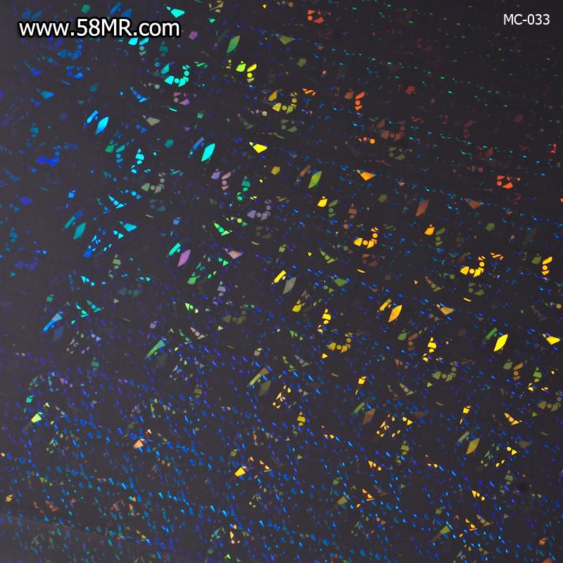 Colorful Glass Holographic Film