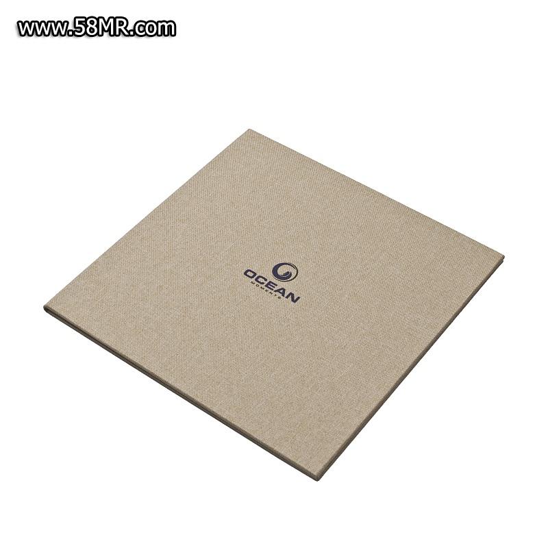 Linen Self Mount Photo Folio